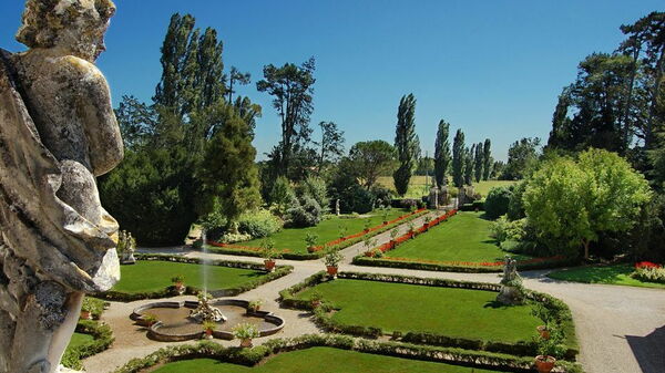 Ca' Marcello: Giardino, Vista Panoramica