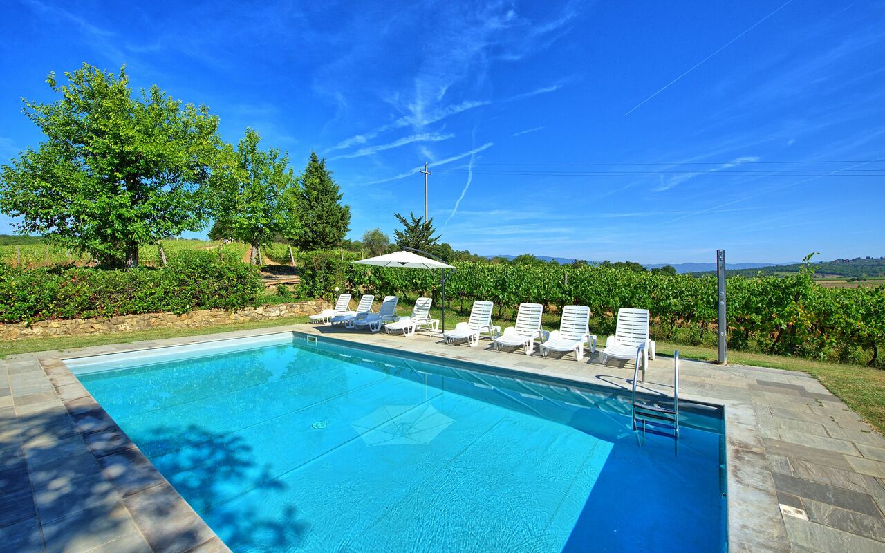 Scerfio: all'aperto, Estate, Piscina