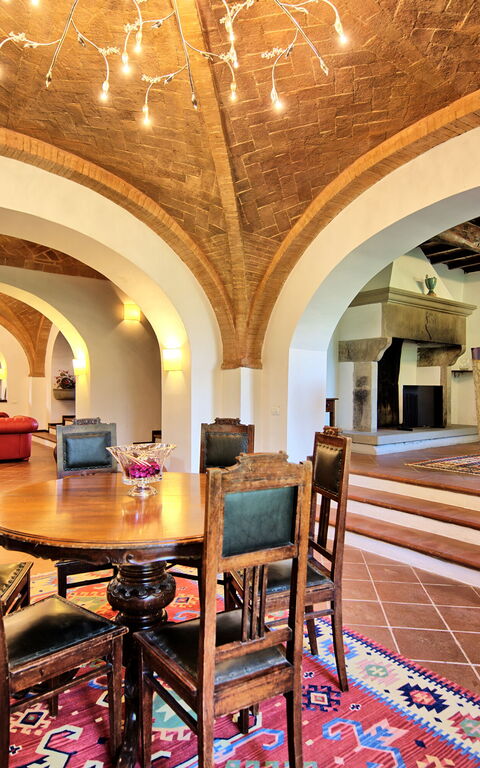 Casavecchia: Sala da pranzo, Soggiorno