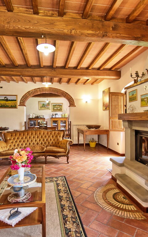 Villa Poggetta: Soggiorno