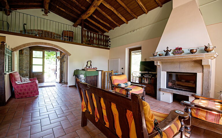 Villa Il Nido: Sala da pranzo, Soggiorno