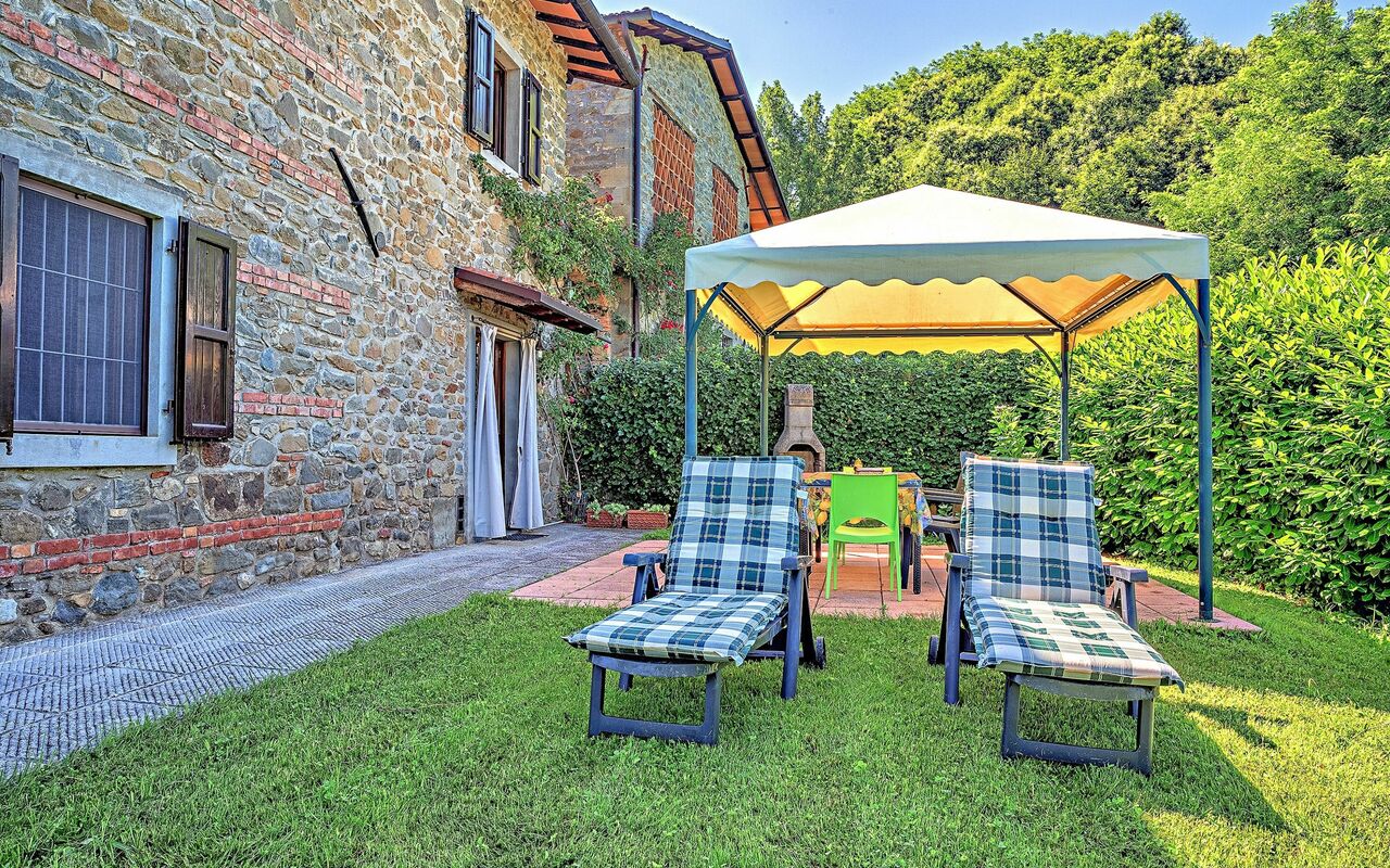 Il Palazzetto: all'aperto, Giardino