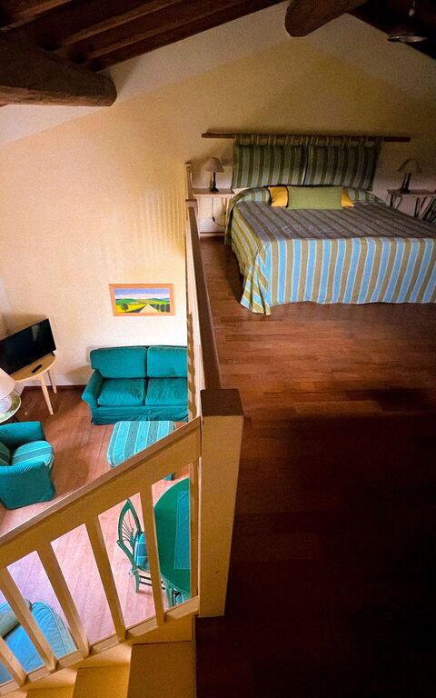 La Cenerara: Camera da letto