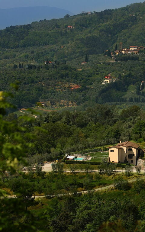 Villa Le Ferrette: Vista Panoramica
