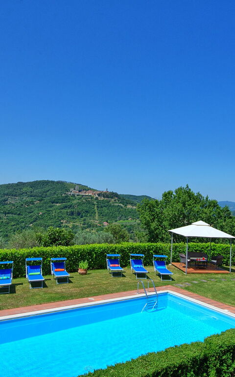 Villa Crispinino: Piscina, Vista Panoramica