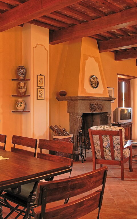 Villa Sant' Angelo: Sala da pranzo, Soggiorno