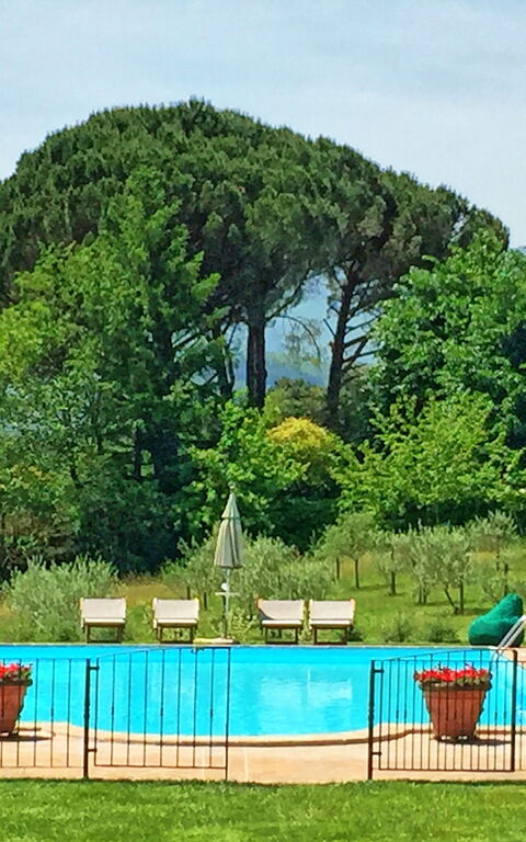 Villa Sant' Angelo: Giardino, Piscina