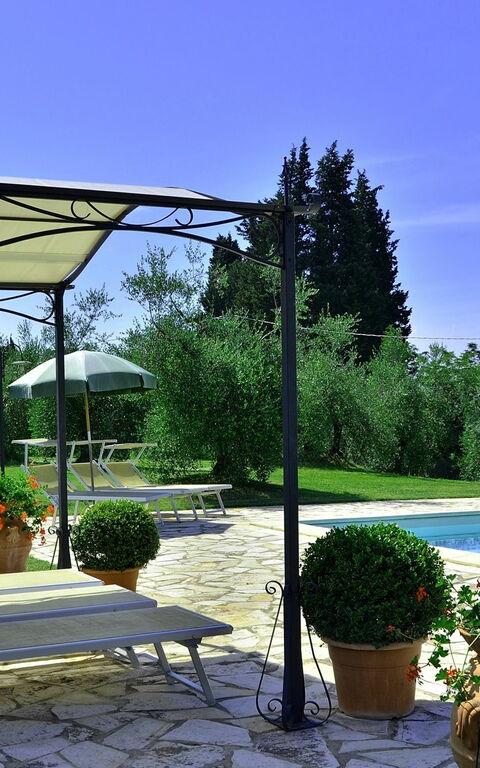 Villa Buonaparte: Giardino, Piscina