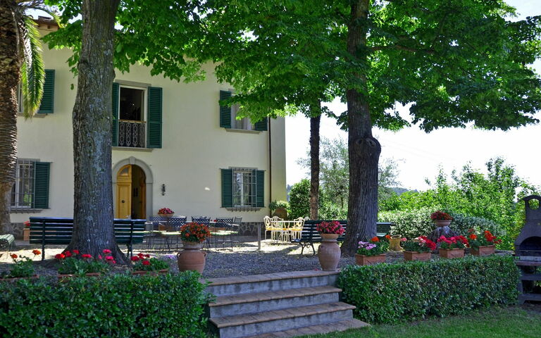 Villa Buonaparte: Esterni, Giardino