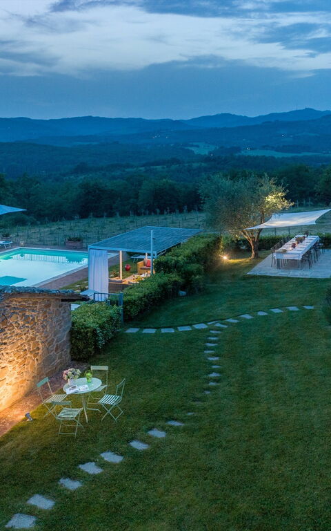 Villa Gerlino: Giardino, Piscina