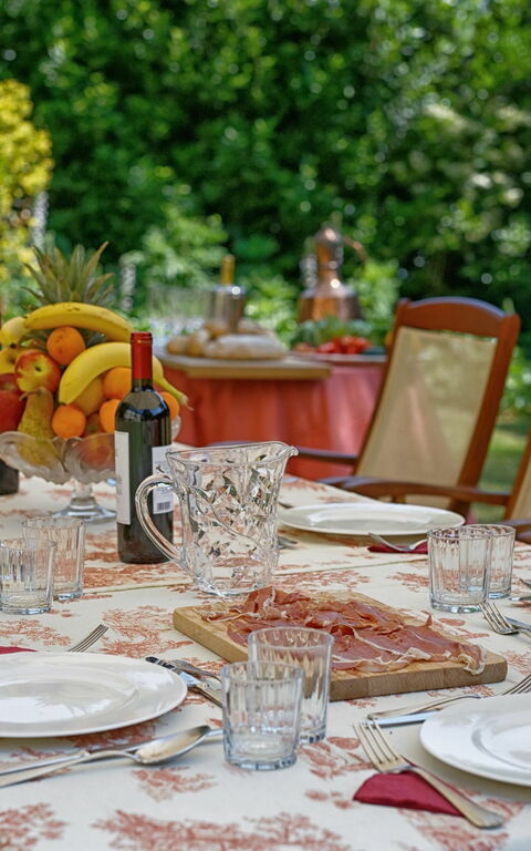 Villa De Ranieri: all'aperto