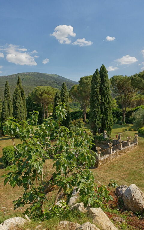 Villa De Ranieri: Giardino, Vista Panoramica