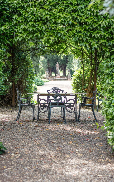 Villa De Ranieri: all'aperto, Giardino