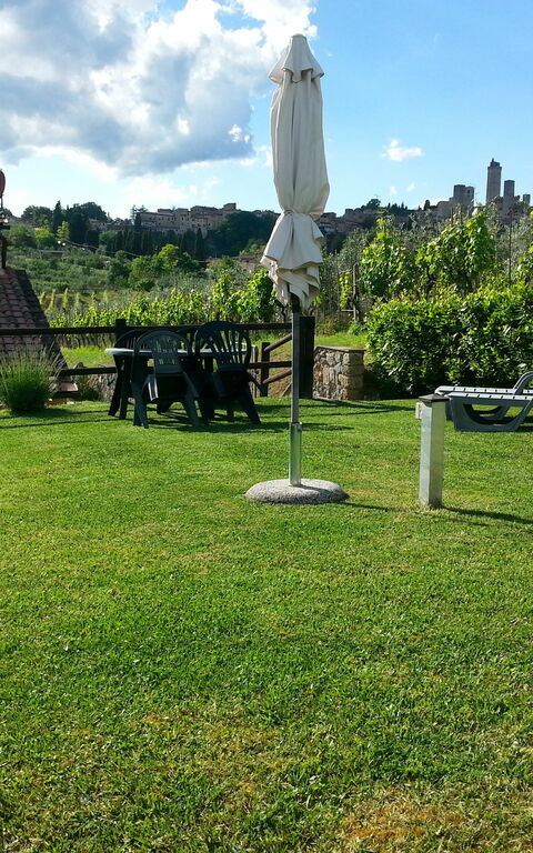 Podere Degli Olivi: Giardino