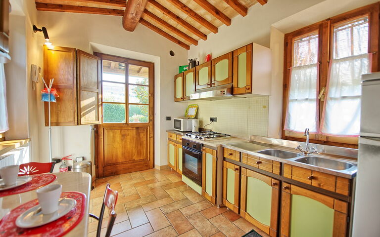 Alloggio Il Cottage: Cucina, Sala da pranzo