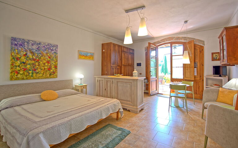 Alloggio Ovile: Camera da letto, Cucina, Sala da pranzo, Soggiorno