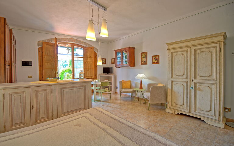 Alloggio Ovile: Camera da letto, Cucina, Sala da pranzo, Soggiorno