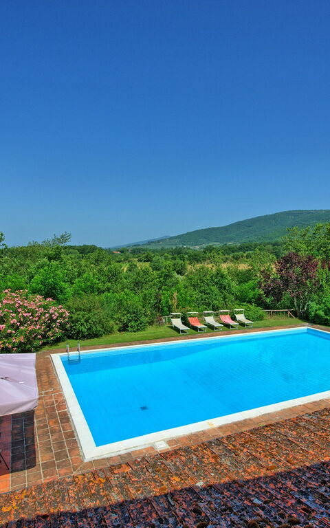 Villa Campogialli: Piscina