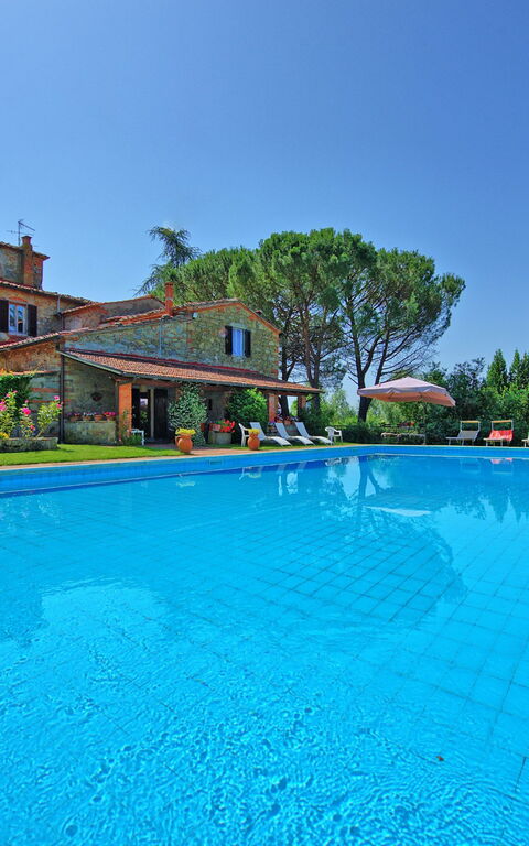 Villa Campogialli: Piscina