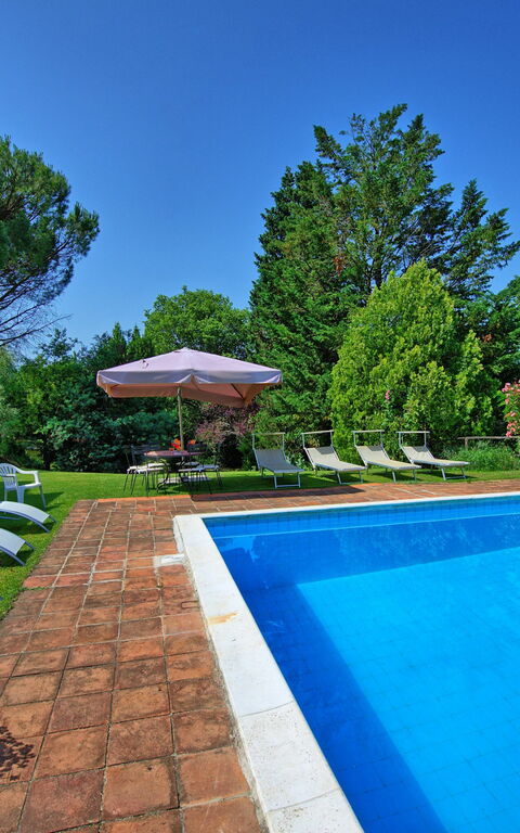 Villa Campogialli: Piscina