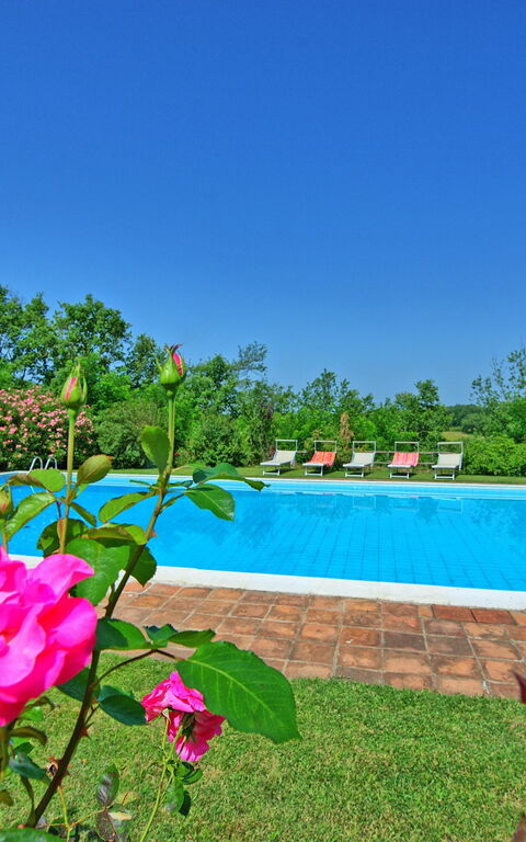 Villa Campogialli: Piscina