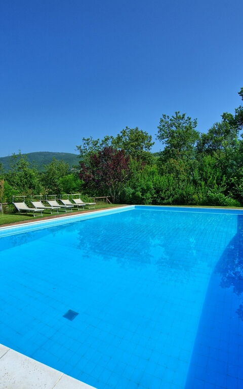 Villa Campogialli: Piscina