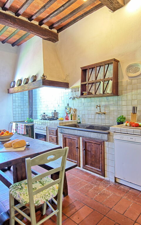Villa Campogialli: Cucina, Sala da pranzo