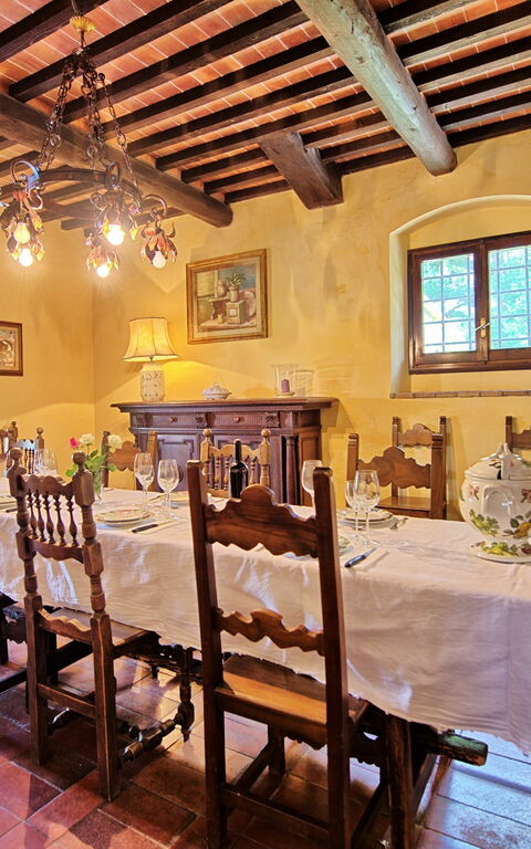 Villa Campogialli: Cucina, Sala da pranzo