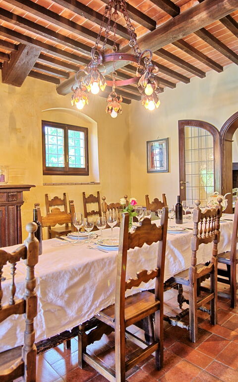 Villa Campogialli: Cucina, Sala da pranzo