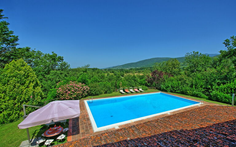 Villa Campogialli: Piscina