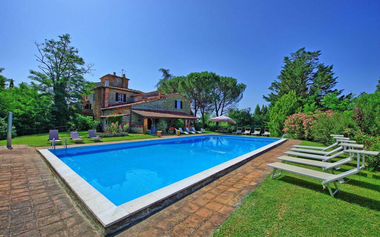 Villa Campogialli: Piscina