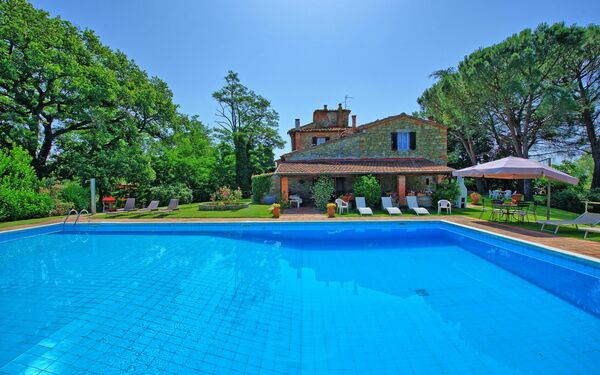 Villa Campogialli: Piscina