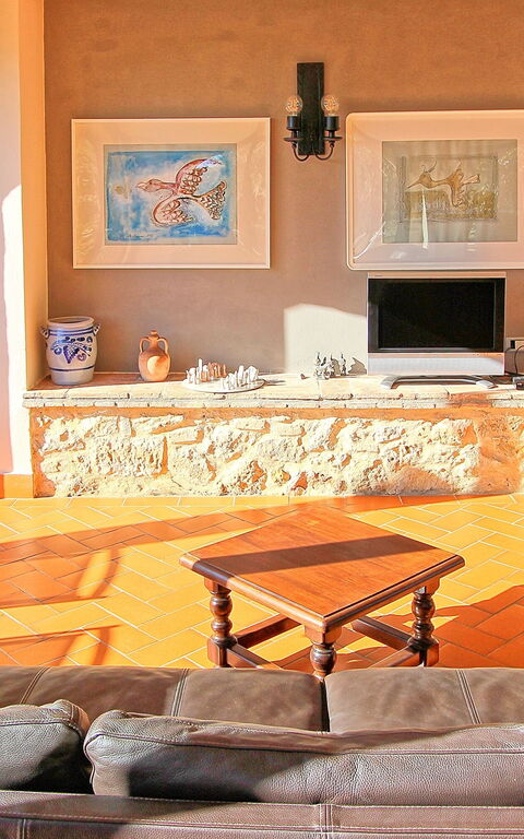 Guardistallo: Sala da pranzo, Soggiorno