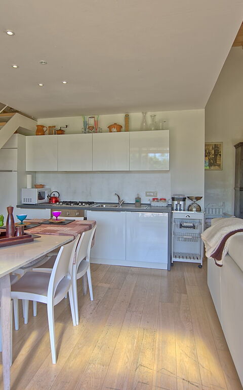 Capannino: Cucina, Soggiorno