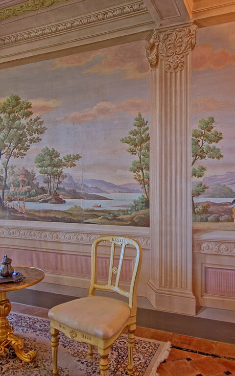 Villa Camaiore: Soggiorno