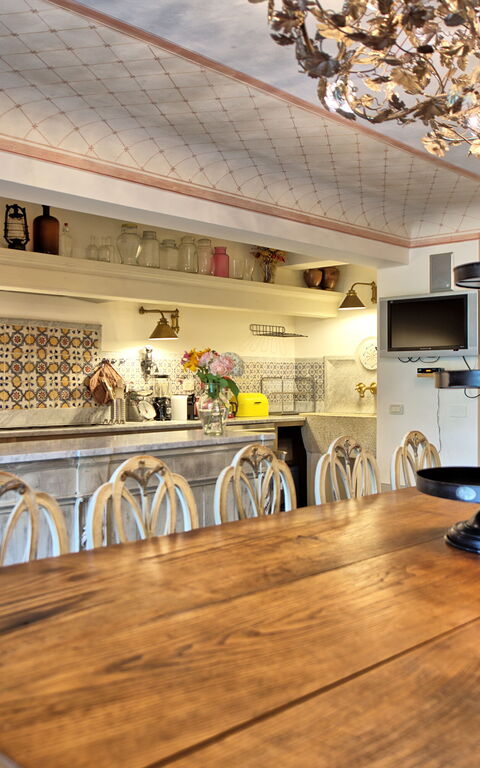 Villa Nova: Cucina, Sala da pranzo