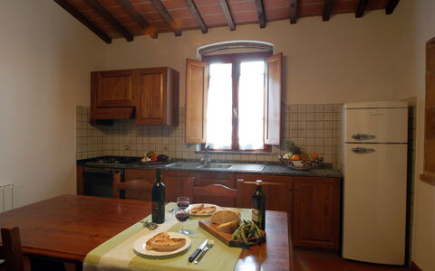 Alloggio La Valle 6: Cucina, Sala da pranzo