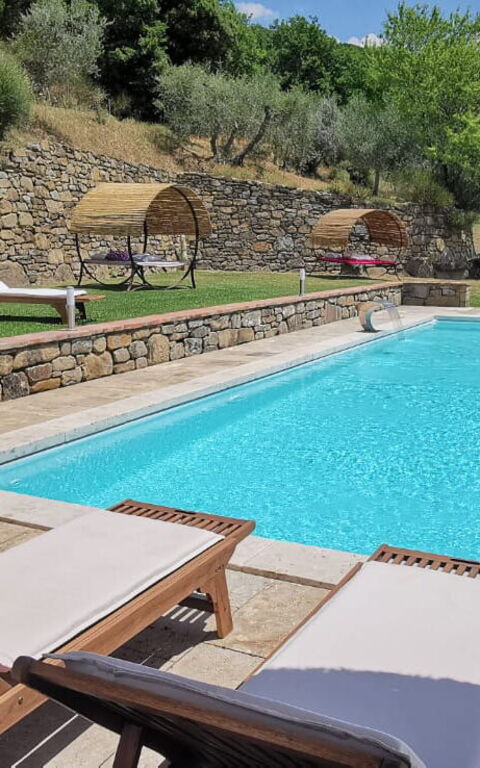 Villa Noceta: Piscina