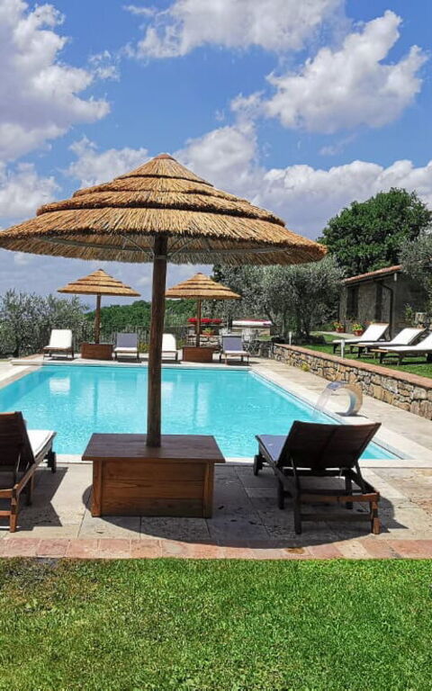 Villa Noceta: Piscina