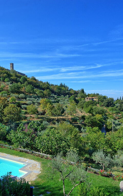 Casale Girifalco: Piscina, Vista Panoramica
