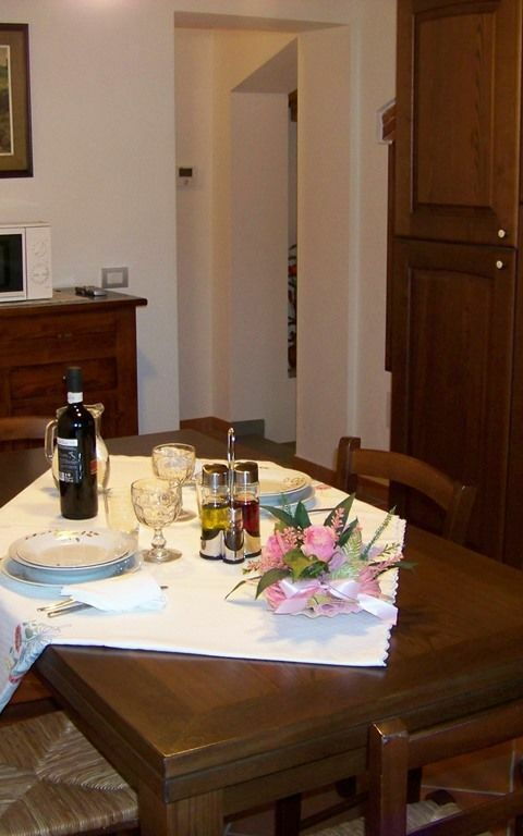 Antico Fienile: Cucina, Sala da pranzo