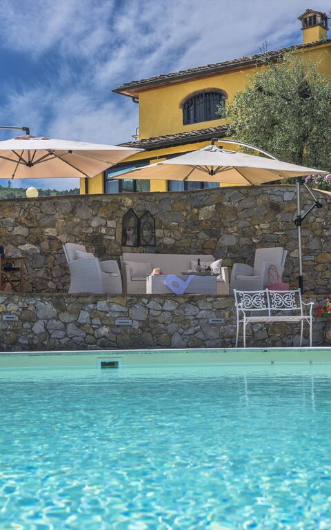 Villa Casalguidi: Esterni, Piscina