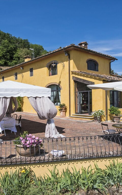 Villa Casalguidi: Esterni, Giardino