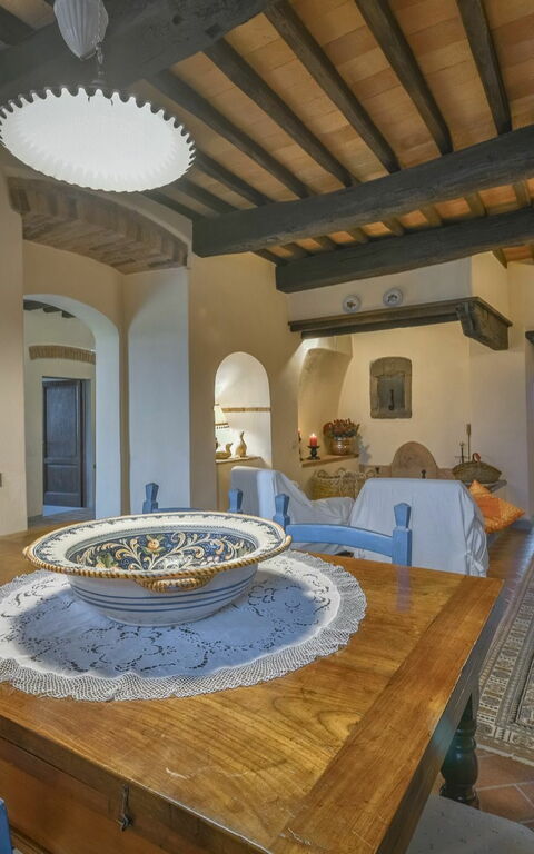 Villa Casalguidi: Cucina, Sala da pranzo
