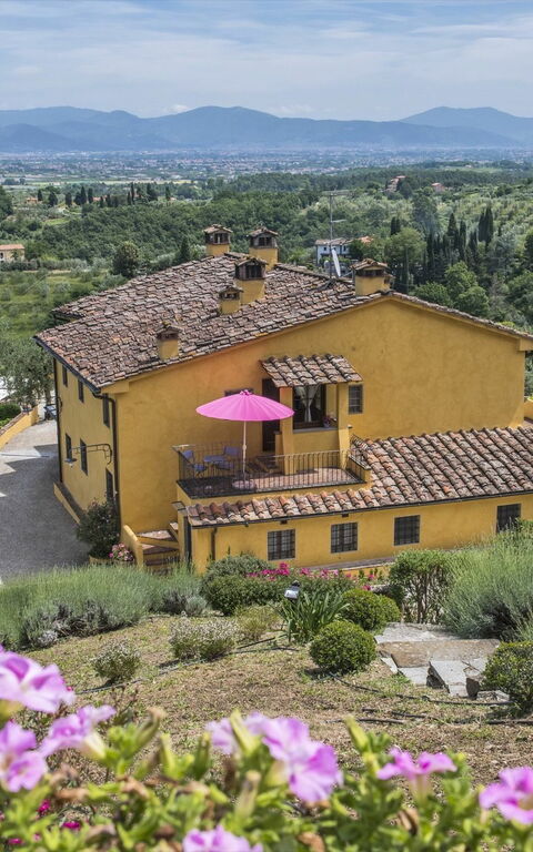 Villa Casalguidi: Esterni, Giardino