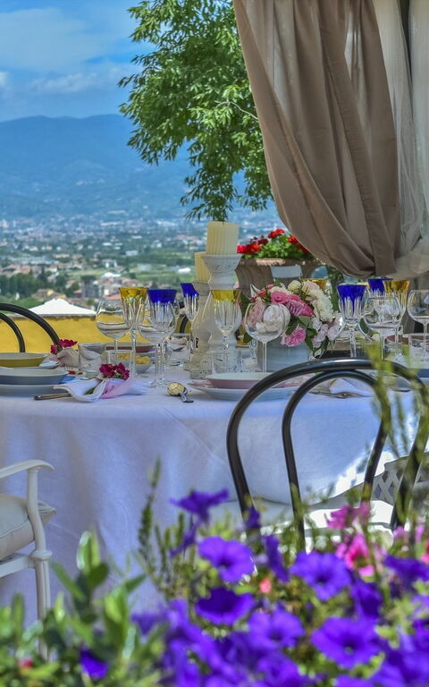 Villa Casalguidi: all'aperto, Balcone / Terrazza / Patio, Giardino
