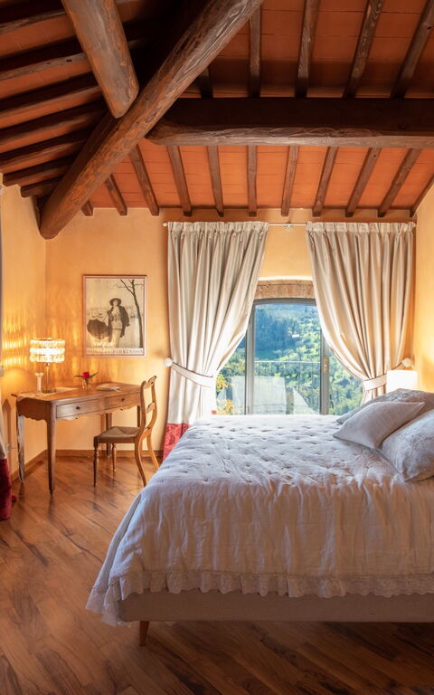 Villa Casalguidi: Camera da letto