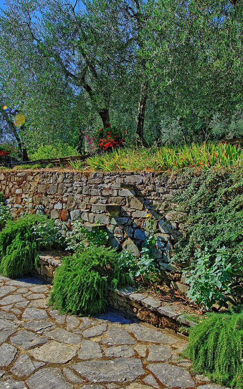 Villa Montalcino: Giardino