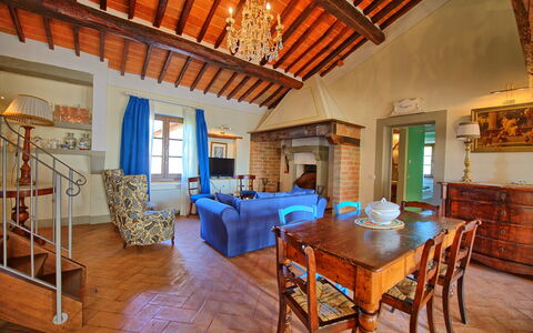 Alloggio Belvedere Apartment: Sala da pranzo, Soggiorno