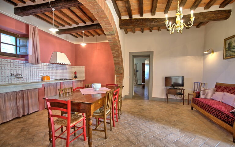 Alloggio Granaio Apartment: Cucina, Sala da pranzo, Soggiorno